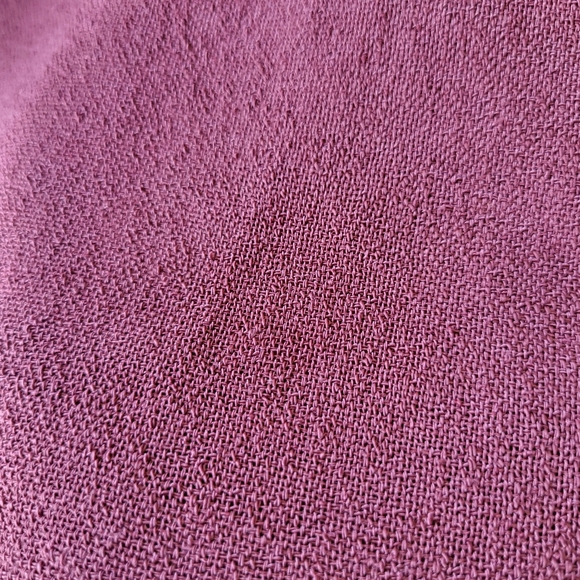 Vintage unbranded dusty rose A-line front pleated skirt Size 6 - Picture 10 of 10